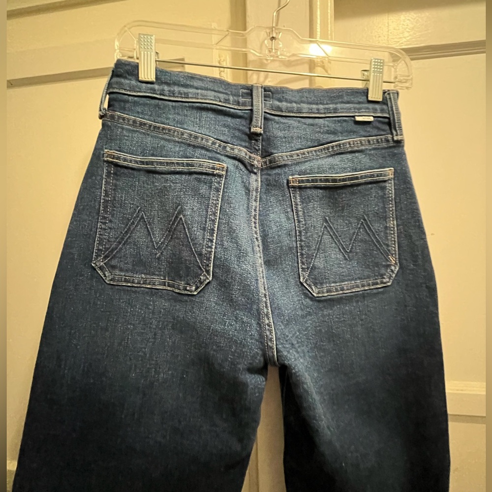 Mother lil patch pocket rambler zip jeans size 28 - Picture 7 of 15